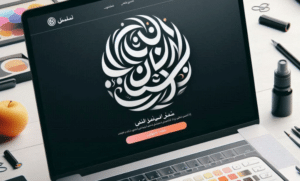 موقع تصميم شعارات عربي Designhill